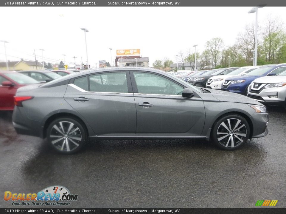 2019 Nissan Altima SR AWD Gun Metallic / Charcoal Photo #3