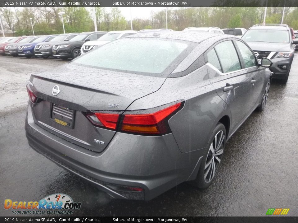 2019 Nissan Altima SR AWD Gun Metallic / Charcoal Photo #4