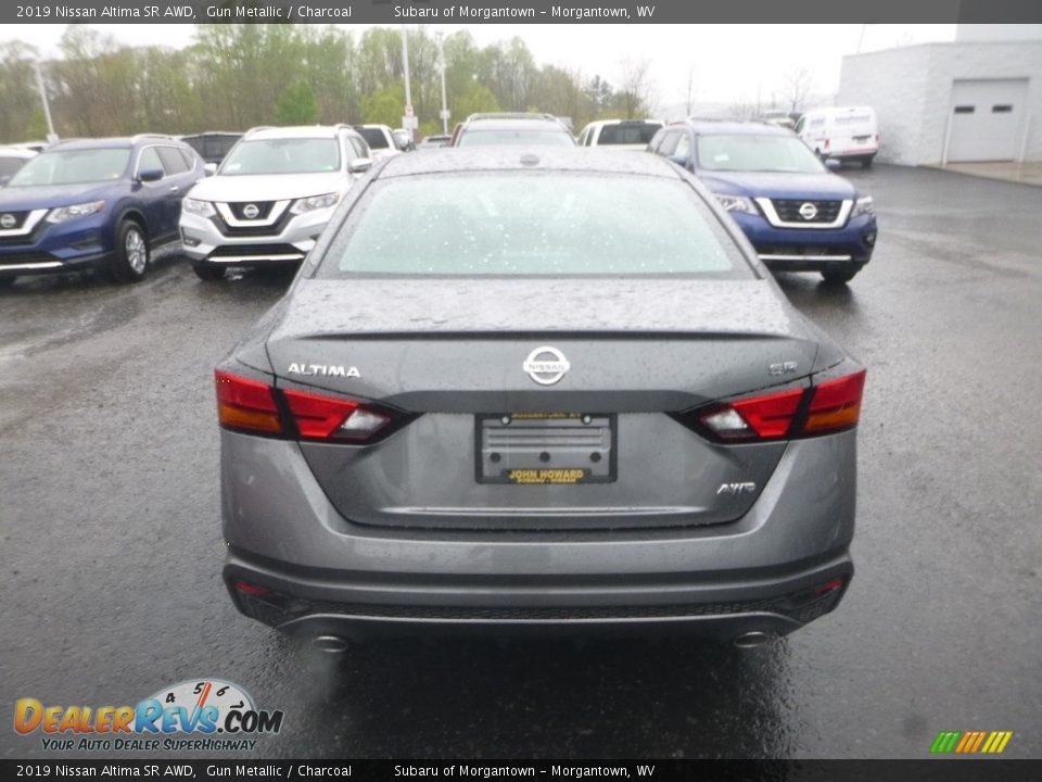 2019 Nissan Altima SR AWD Gun Metallic / Charcoal Photo #5