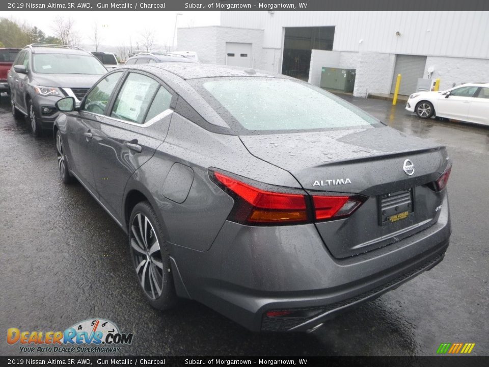 2019 Nissan Altima SR AWD Gun Metallic / Charcoal Photo #6