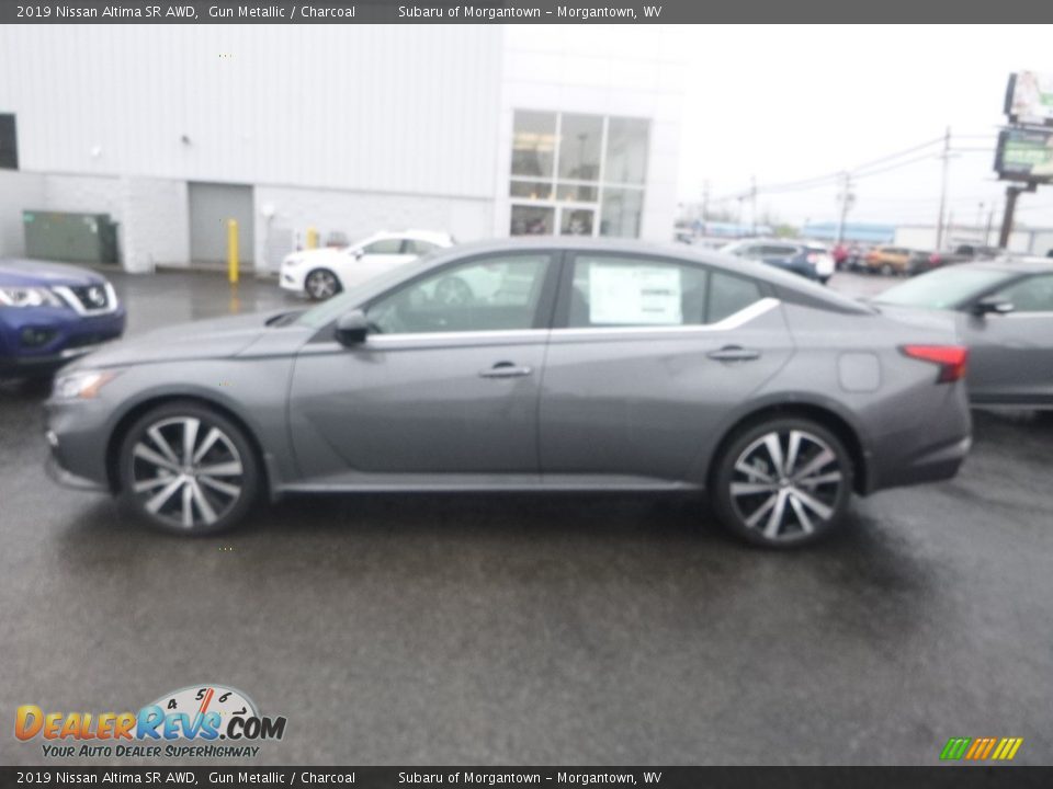 2019 Nissan Altima SR AWD Gun Metallic / Charcoal Photo #7