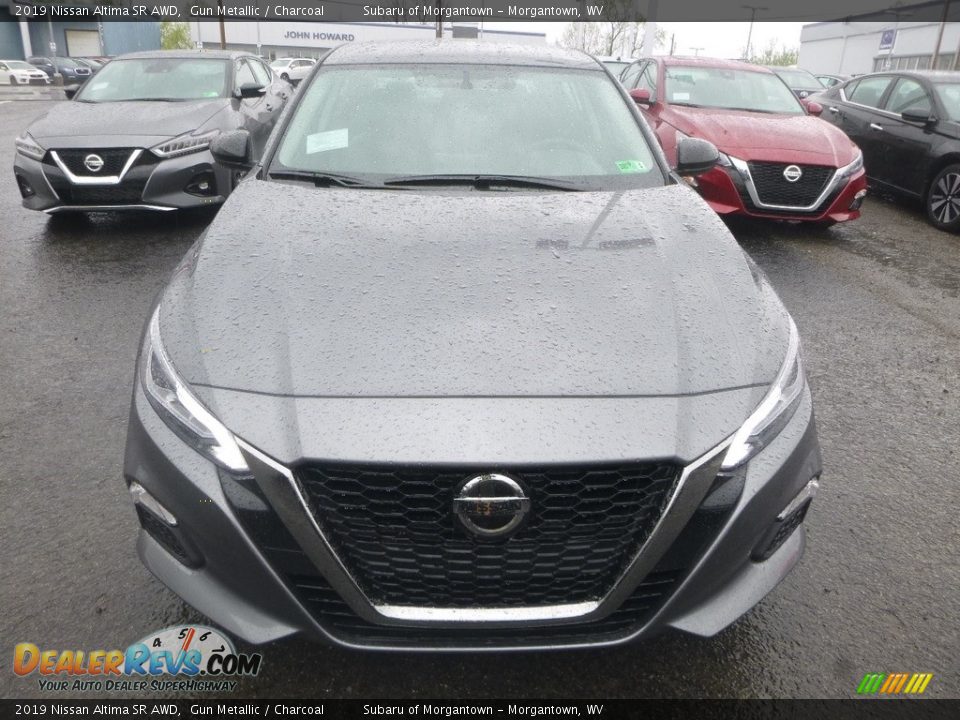 2019 Nissan Altima SR AWD Gun Metallic / Charcoal Photo #9