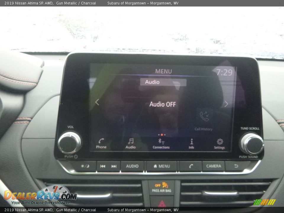 2019 Nissan Altima SR AWD Gun Metallic / Charcoal Photo #15