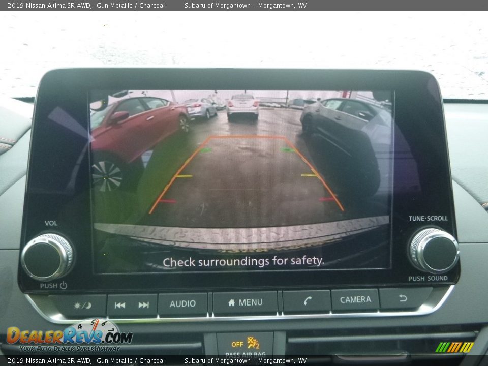 2019 Nissan Altima SR AWD Gun Metallic / Charcoal Photo #16