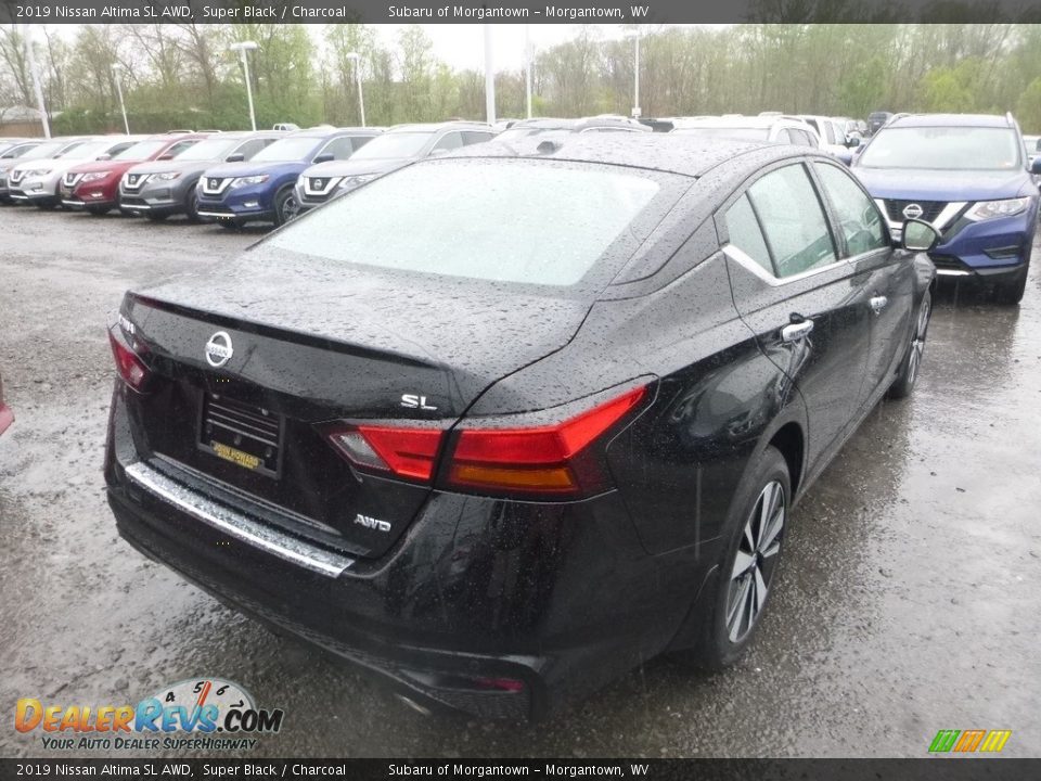 2019 Nissan Altima SL AWD Super Black / Charcoal Photo #4
