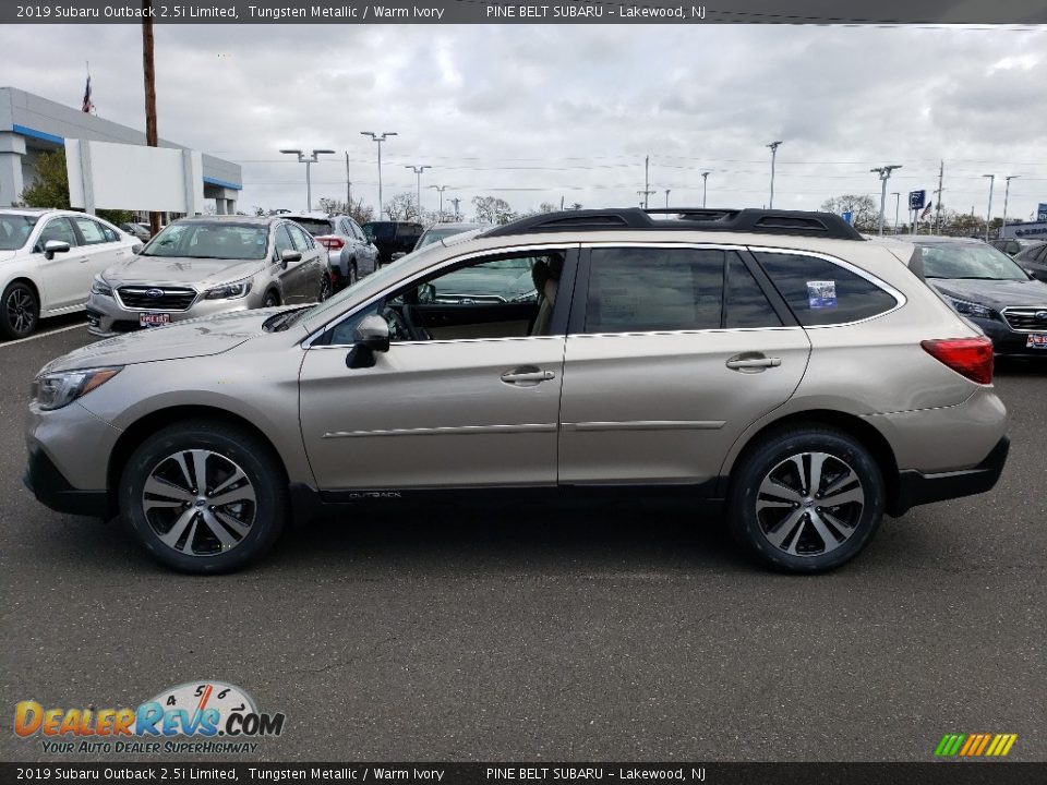 2019 Subaru Outback 2.5i Limited Tungsten Metallic / Warm Ivory Photo #3