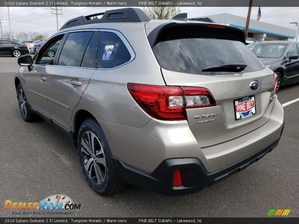 2019 Subaru Outback 2.5i Limited Tungsten Metallic / Warm Ivory Photo #4