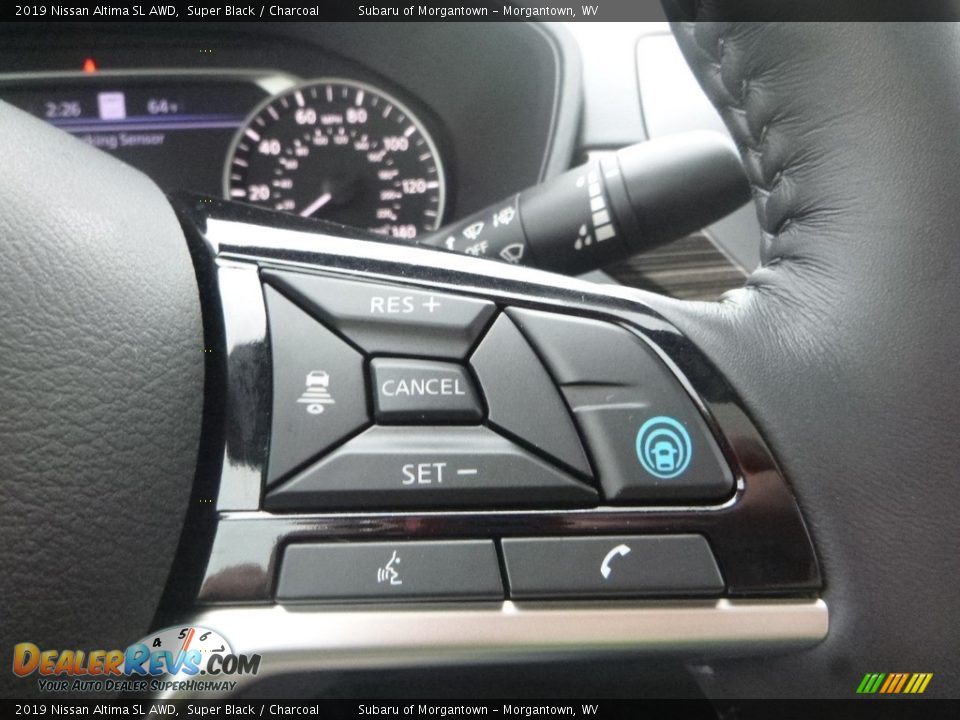 2019 Nissan Altima SL AWD Super Black / Charcoal Photo #19