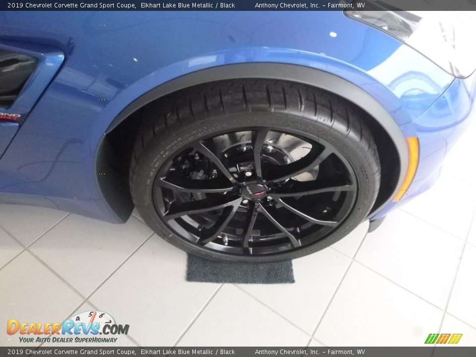 2019 Chevrolet Corvette Grand Sport Coupe Elkhart Lake Blue Metallic / Black Photo #2
