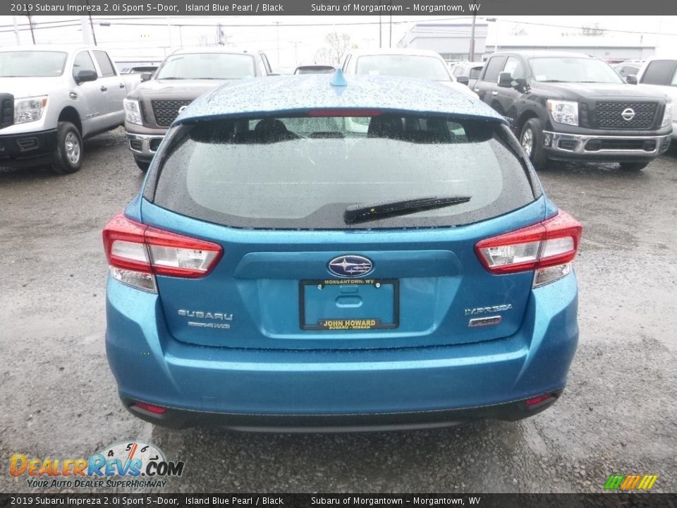 2019 Subaru Impreza 2.0i Sport 5-Door Island Blue Pearl / Black Photo #5