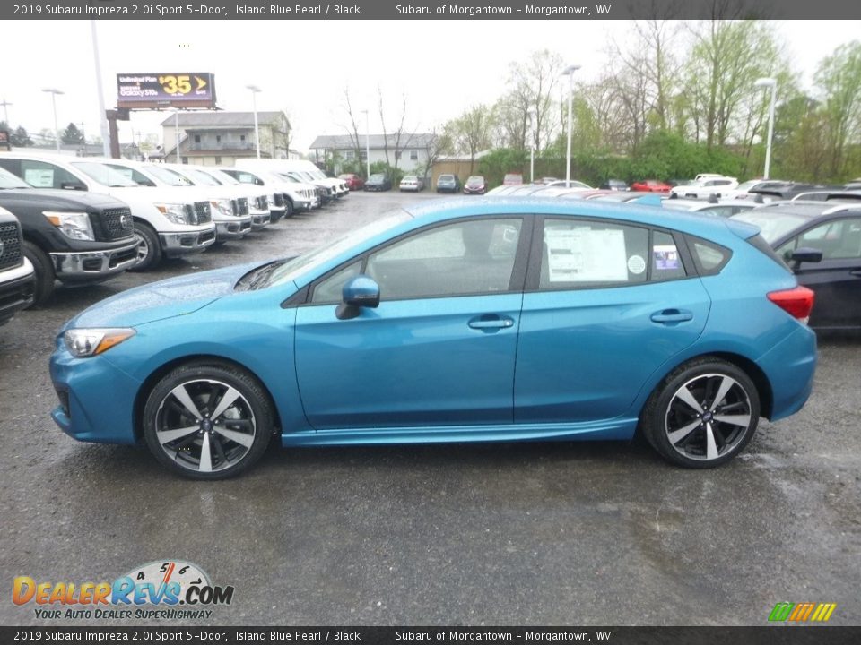 Island Blue Pearl 2019 Subaru Impreza 2.0i Sport 5-Door Photo #7