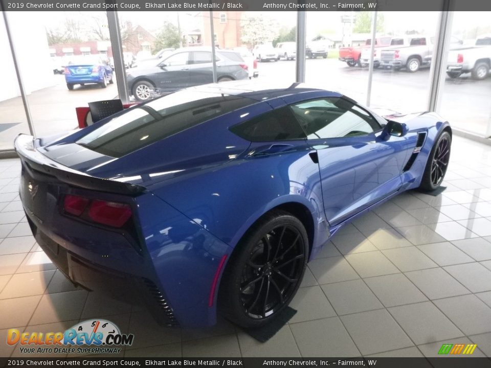 2019 Chevrolet Corvette Grand Sport Coupe Elkhart Lake Blue Metallic / Black Photo #4