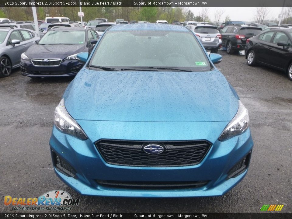 2019 Subaru Impreza 2.0i Sport 5-Door Island Blue Pearl / Black Photo #9