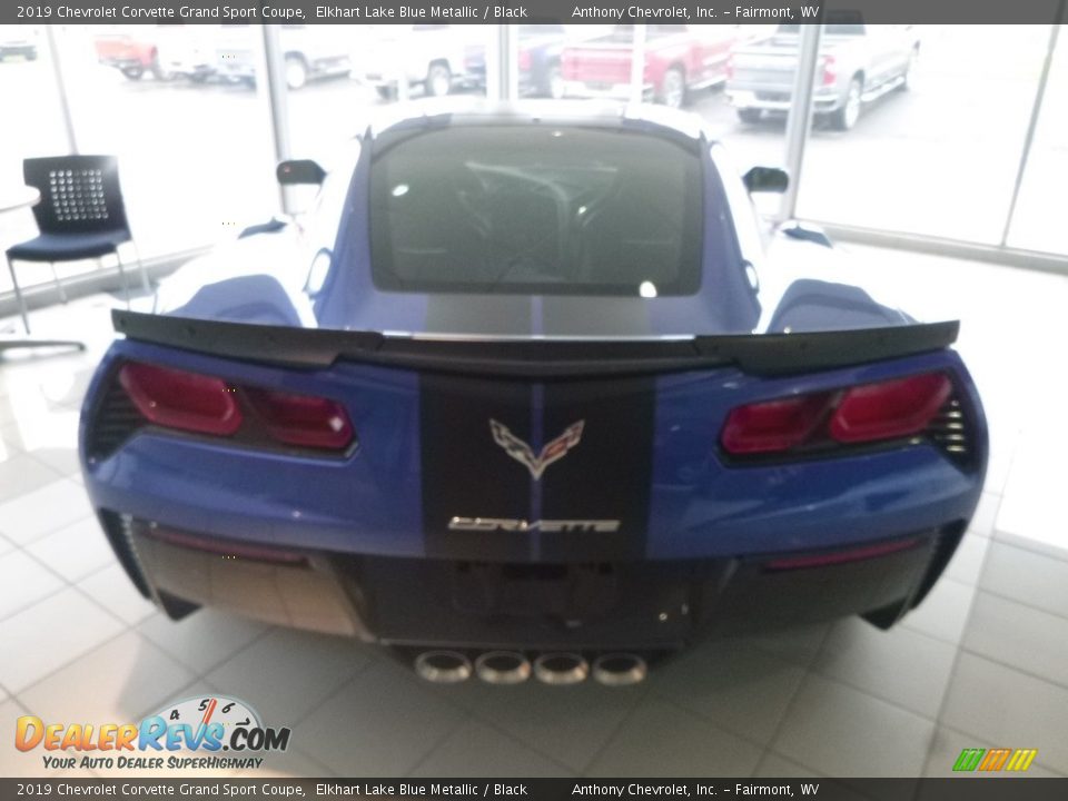 2019 Chevrolet Corvette Grand Sport Coupe Elkhart Lake Blue Metallic / Black Photo #5