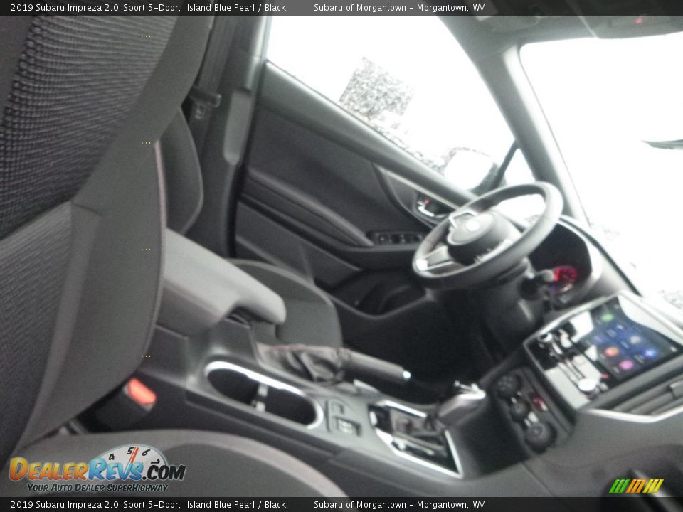 2019 Subaru Impreza 2.0i Sport 5-Door Island Blue Pearl / Black Photo #10