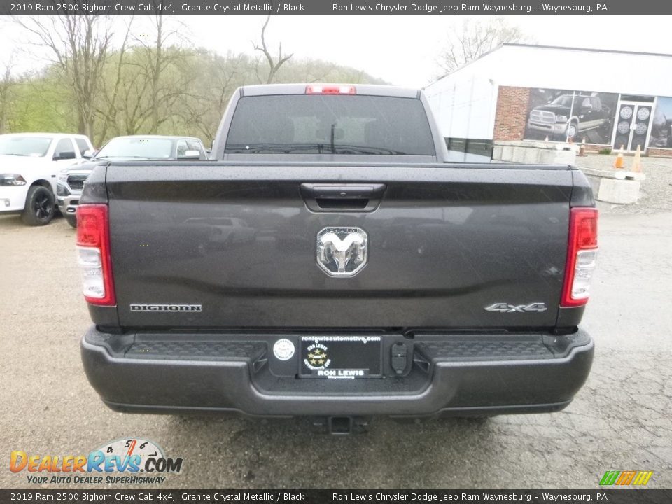 2019 Ram 2500 Bighorn Crew Cab 4x4 Granite Crystal Metallic / Black Photo #4