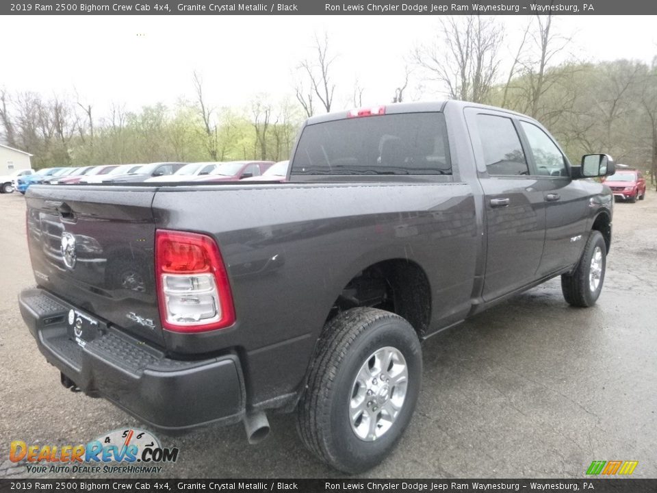 2019 Ram 2500 Bighorn Crew Cab 4x4 Granite Crystal Metallic / Black Photo #5