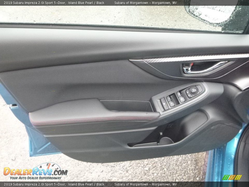 2019 Subaru Impreza 2.0i Sport 5-Door Island Blue Pearl / Black Photo #13
