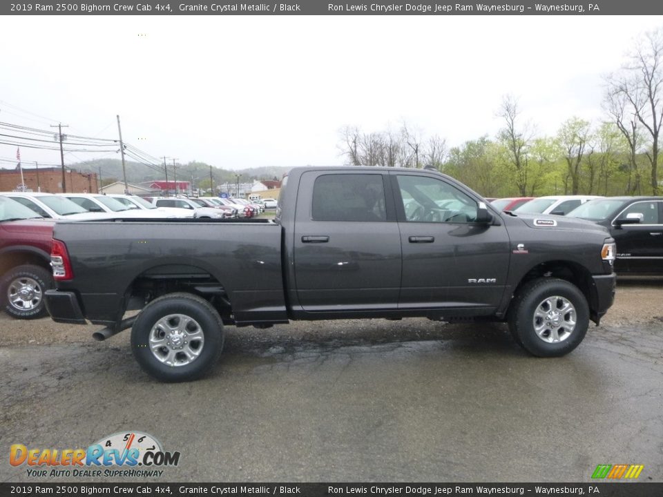 2019 Ram 2500 Bighorn Crew Cab 4x4 Granite Crystal Metallic / Black Photo #6