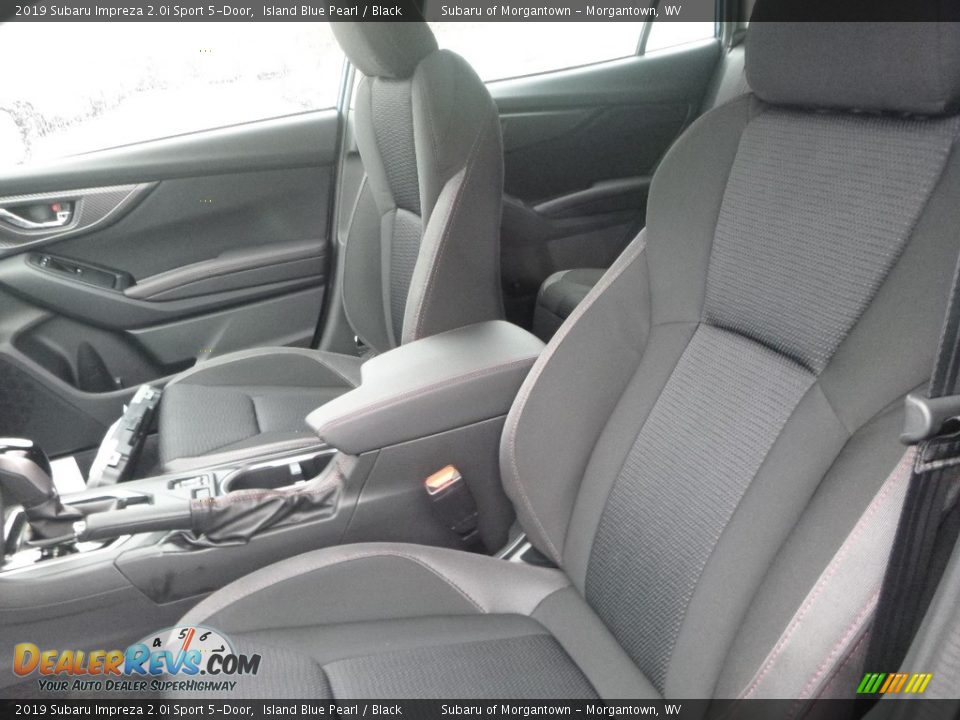 2019 Subaru Impreza 2.0i Sport 5-Door Island Blue Pearl / Black Photo #14
