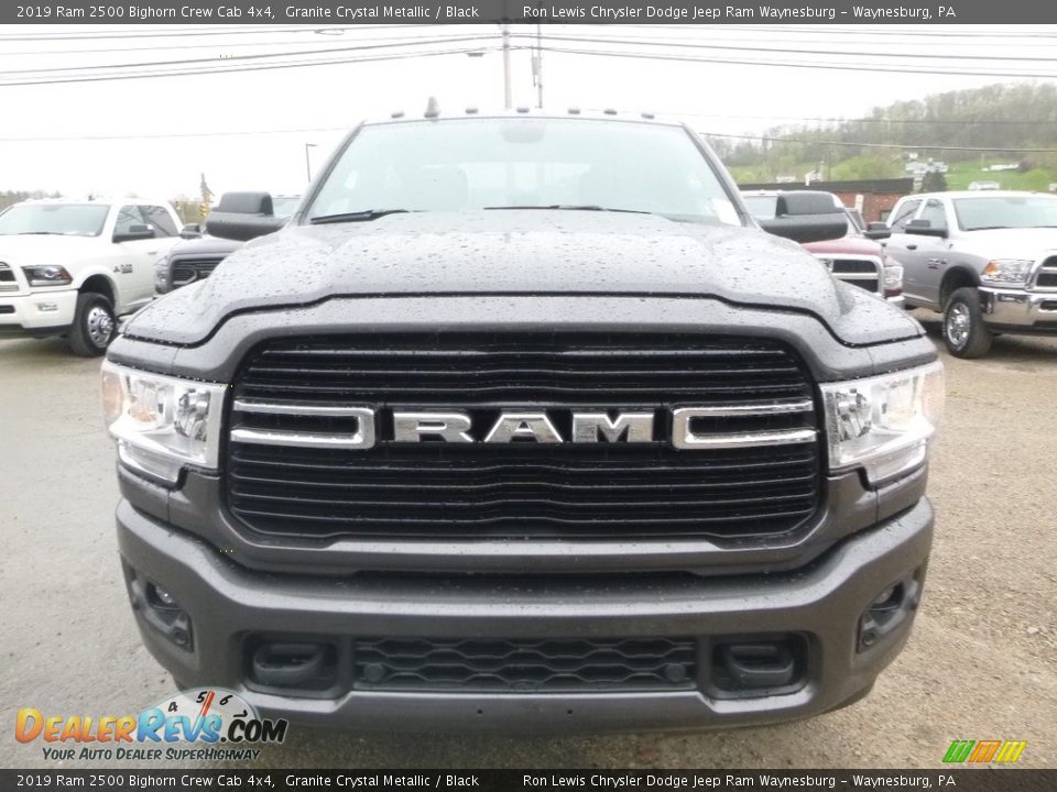 2019 Ram 2500 Bighorn Crew Cab 4x4 Granite Crystal Metallic / Black Photo #8