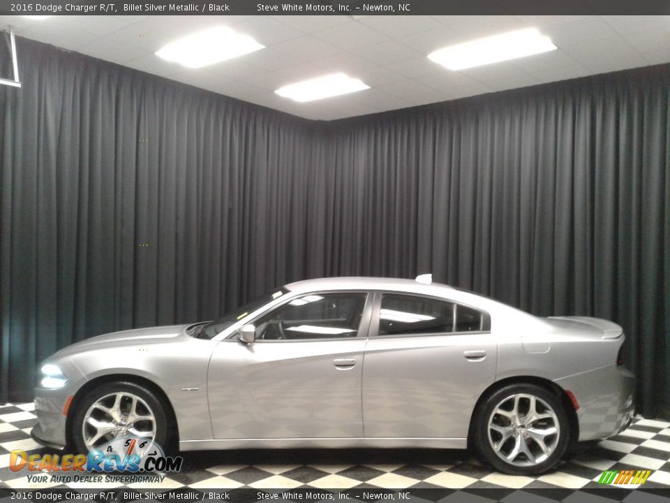 2016 Dodge Charger R/T Billet Silver Metallic / Black Photo #1