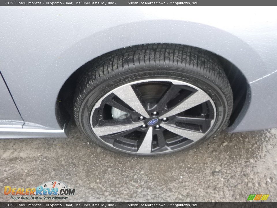 2019 Subaru Impreza 2.0i Sport 5-Door Ice Silver Metallic / Black Photo #2