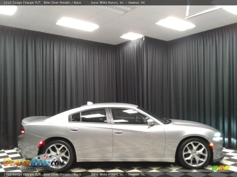 2016 Dodge Charger R/T Billet Silver Metallic / Black Photo #5