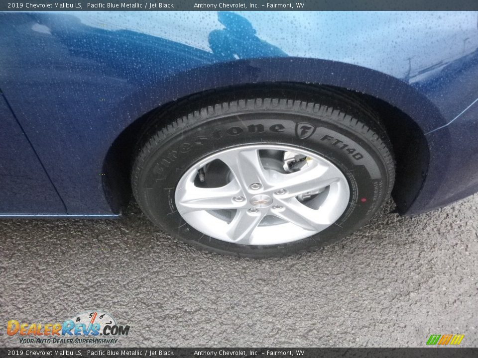 2019 Chevrolet Malibu LS Pacific Blue Metallic / Jet Black Photo #2