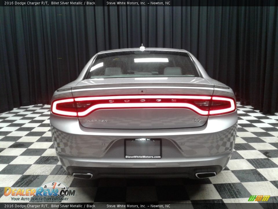 2016 Dodge Charger R/T Billet Silver Metallic / Black Photo #7