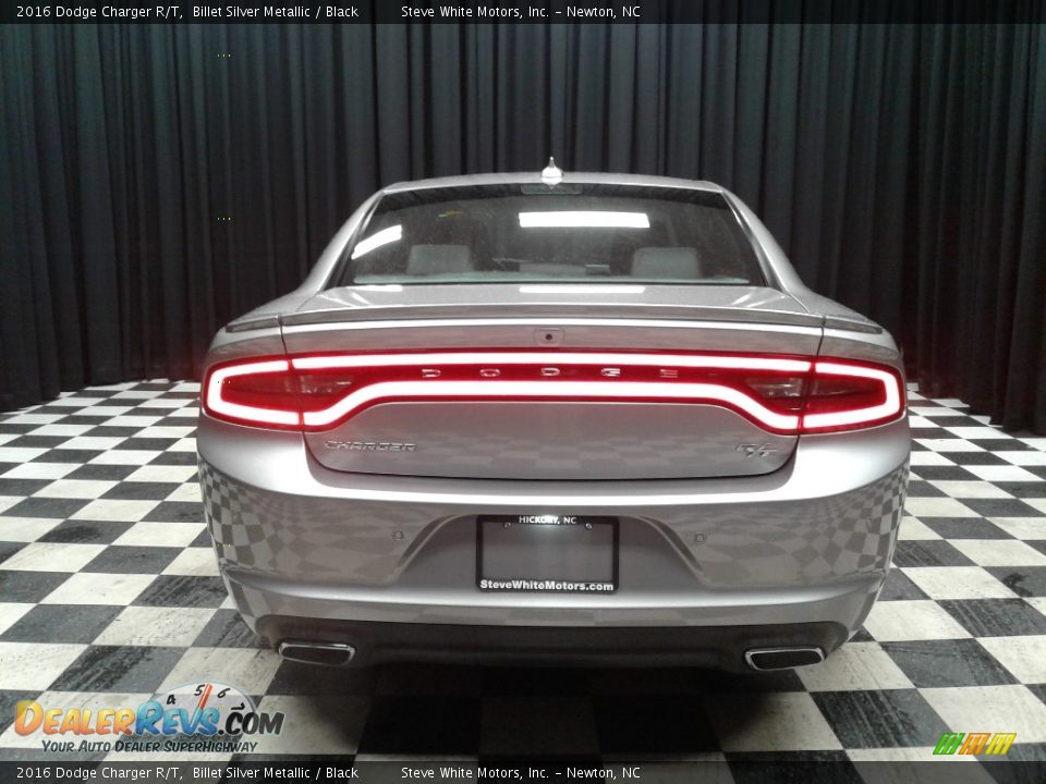 2016 Dodge Charger R/T Billet Silver Metallic / Black Photo #8