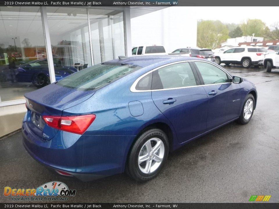 2019 Chevrolet Malibu LS Pacific Blue Metallic / Jet Black Photo #4