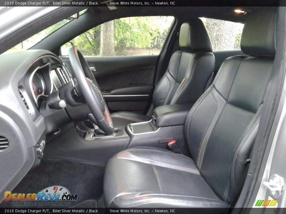 2016 Dodge Charger R/T Billet Silver Metallic / Black Photo #11