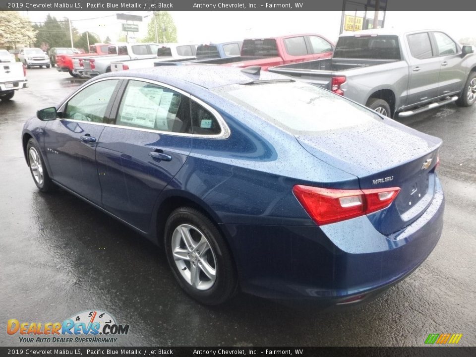 2019 Chevrolet Malibu LS Pacific Blue Metallic / Jet Black Photo #6