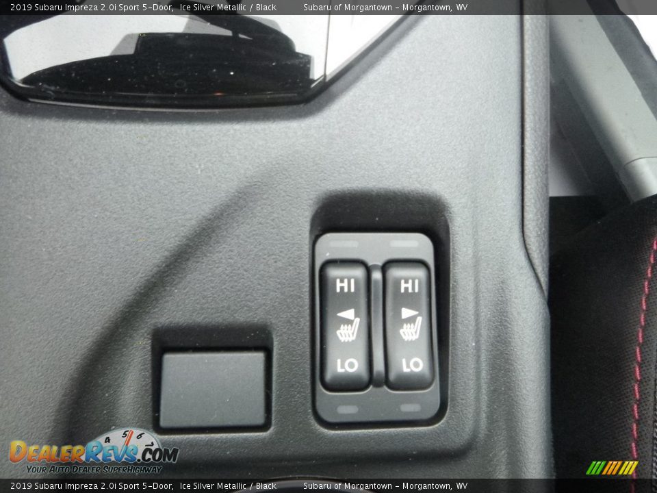 2019 Subaru Impreza 2.0i Sport 5-Door Ice Silver Metallic / Black Photo #17
