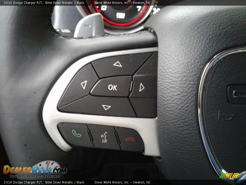 2016 Dodge Charger R/T Billet Silver Metallic / Black Photo #18