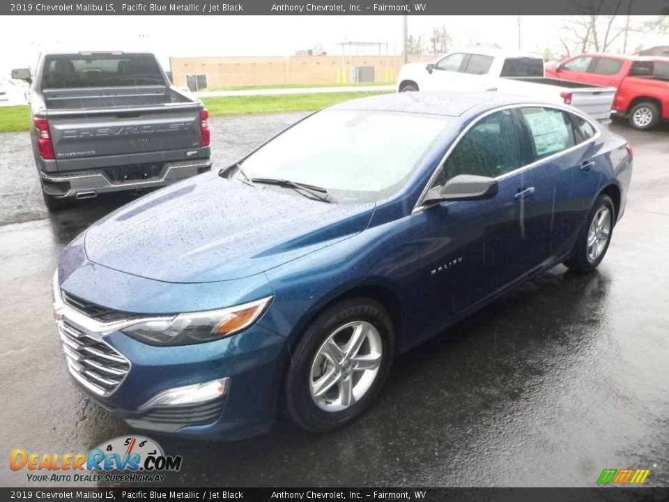 2019 Chevrolet Malibu LS Pacific Blue Metallic / Jet Black Photo #8