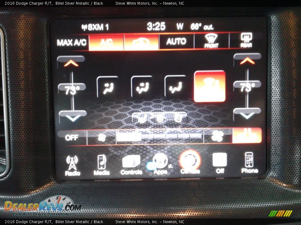 2016 Dodge Charger R/T Billet Silver Metallic / Black Photo #25
