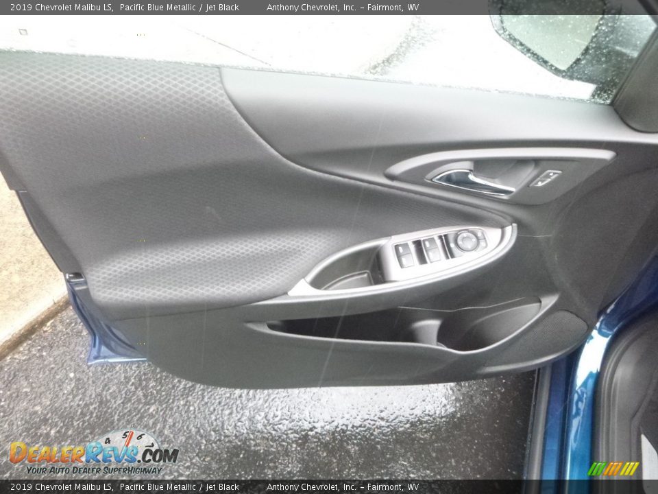 2019 Chevrolet Malibu LS Pacific Blue Metallic / Jet Black Photo #13