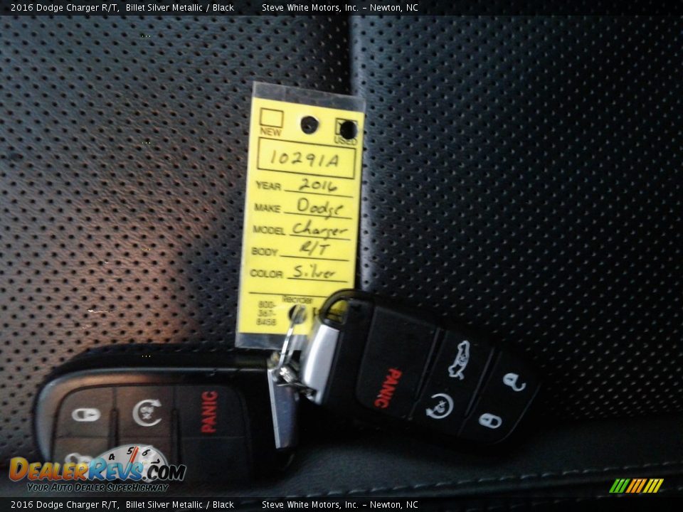2016 Dodge Charger R/T Billet Silver Metallic / Black Photo #31