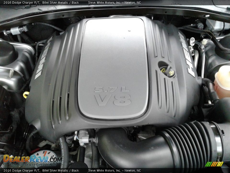 2016 Dodge Charger R/T Billet Silver Metallic / Black Photo #32