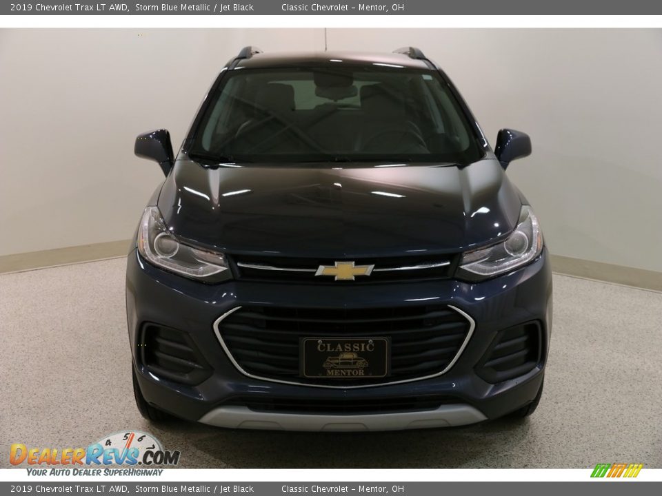 2019 Chevrolet Trax LT AWD Storm Blue Metallic / Jet Black Photo #2