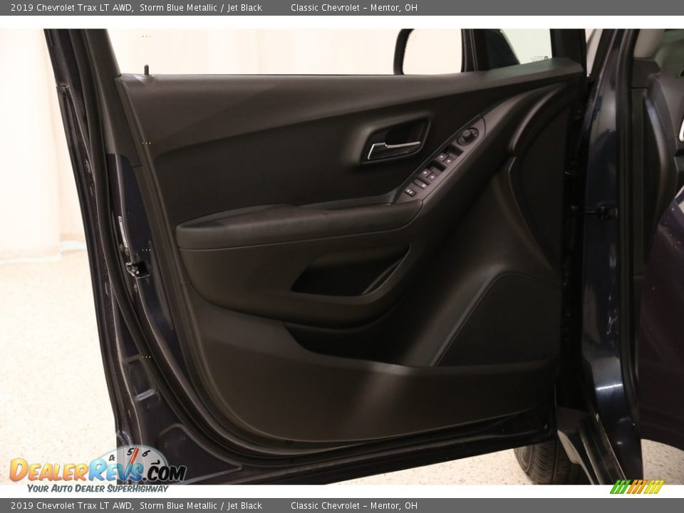 2019 Chevrolet Trax LT AWD Storm Blue Metallic / Jet Black Photo #4