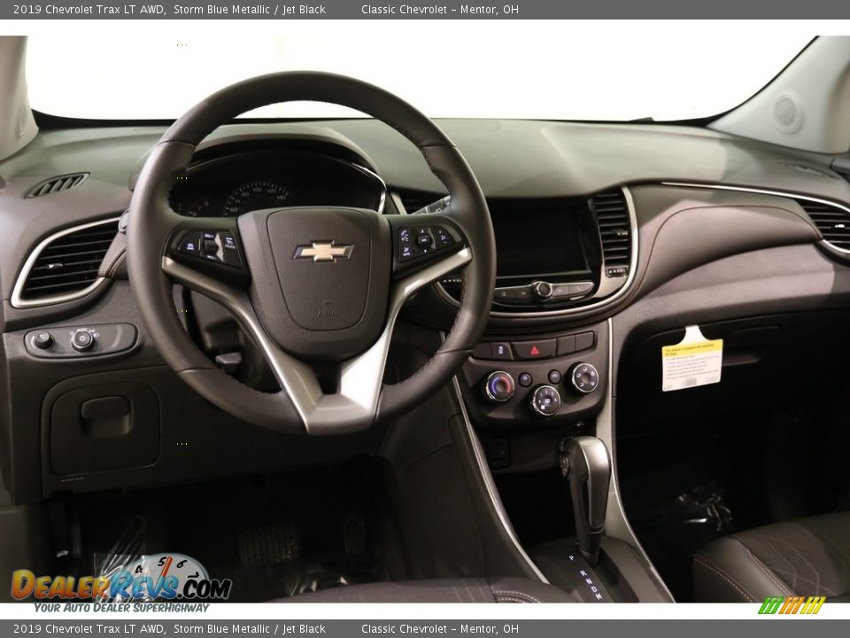 2019 Chevrolet Trax LT AWD Storm Blue Metallic / Jet Black Photo #6