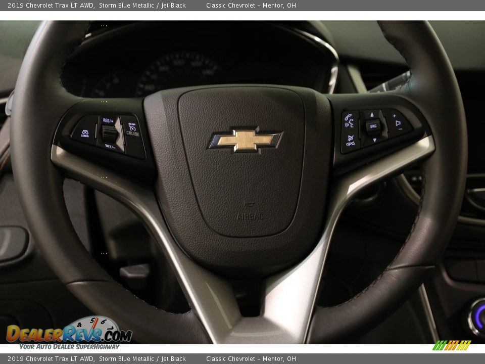 2019 Chevrolet Trax LT AWD Storm Blue Metallic / Jet Black Photo #7
