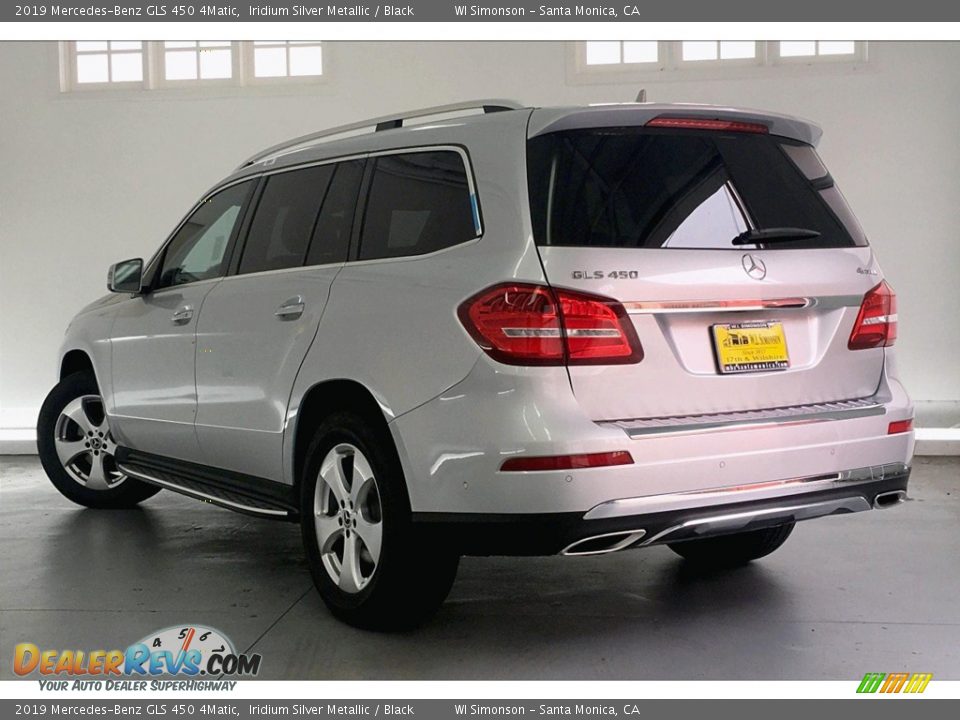 2019 Mercedes-Benz GLS 450 4Matic Iridium Silver Metallic / Black Photo #2