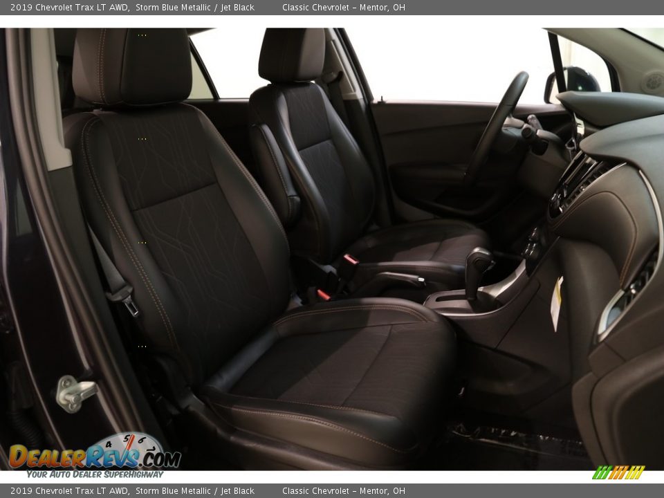 2019 Chevrolet Trax LT AWD Storm Blue Metallic / Jet Black Photo #14