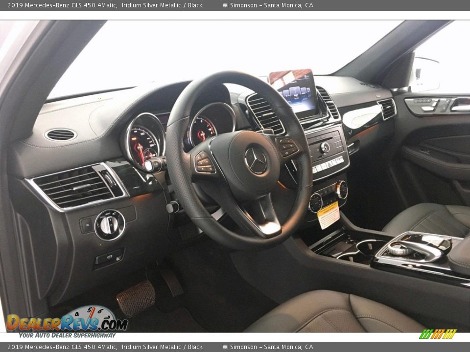 2019 Mercedes-Benz GLS 450 4Matic Iridium Silver Metallic / Black Photo #4