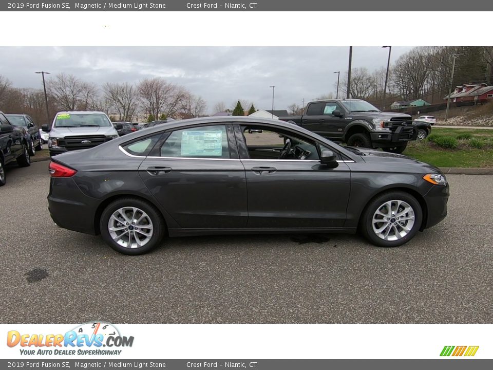Magnetic 2019 Ford Fusion SE Photo #8