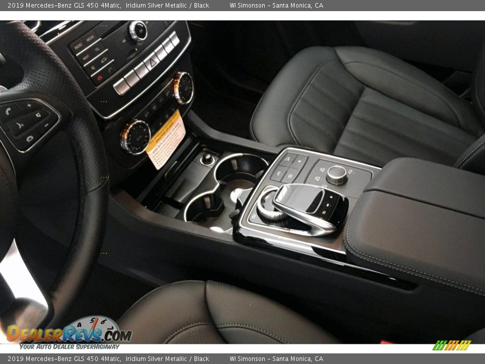2019 Mercedes-Benz GLS 450 4Matic Iridium Silver Metallic / Black Photo #7